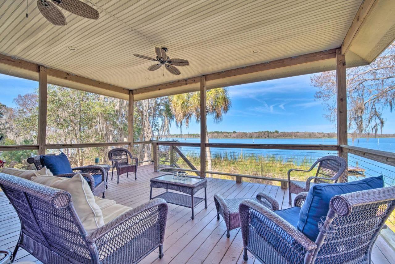 Lakefront Crystal River Home With Private Dock! Kültér fotó