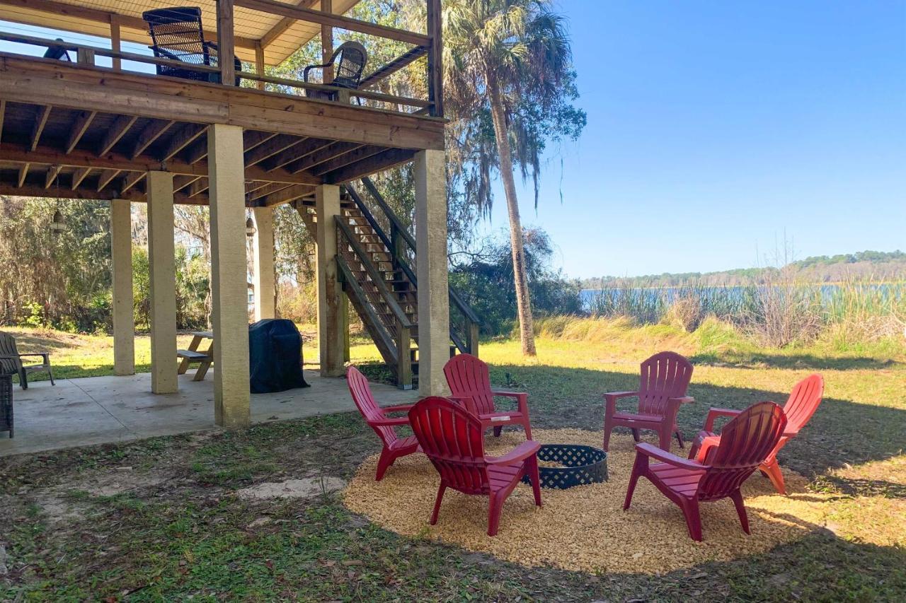 Lakefront Crystal River Home With Private Dock! Kültér fotó